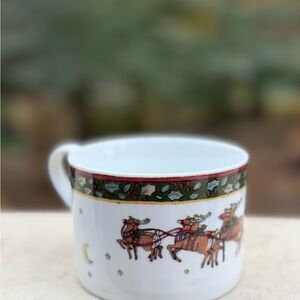 Portmeirion Festive Mug with Reindeer Design